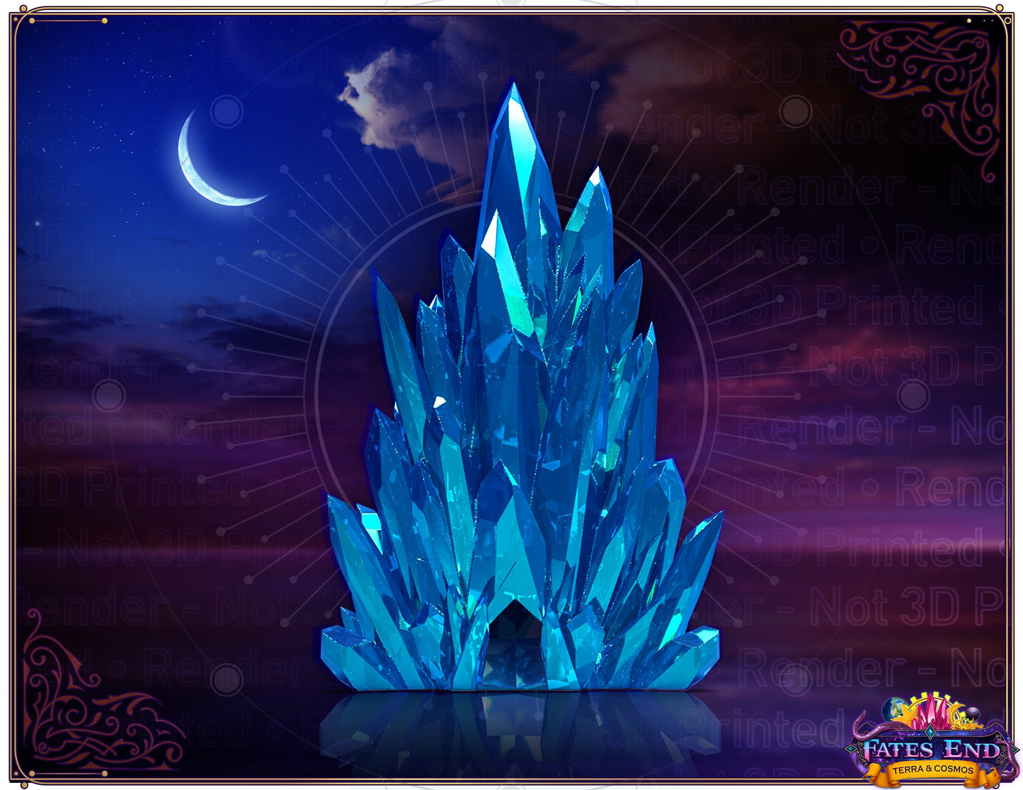 Crystal Fates End Dice Tower