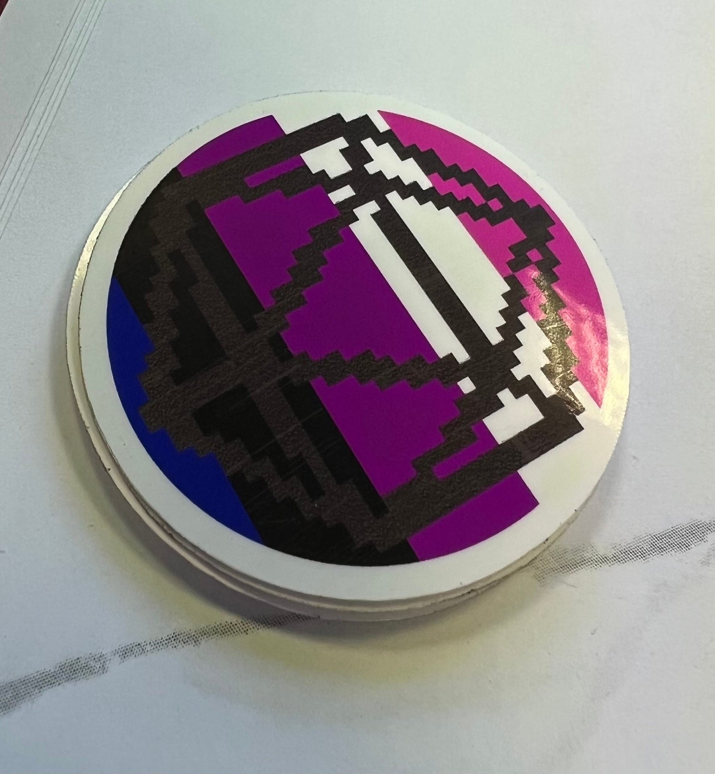 D&D inspired D20 pride flag stickers! LGBTQIA+