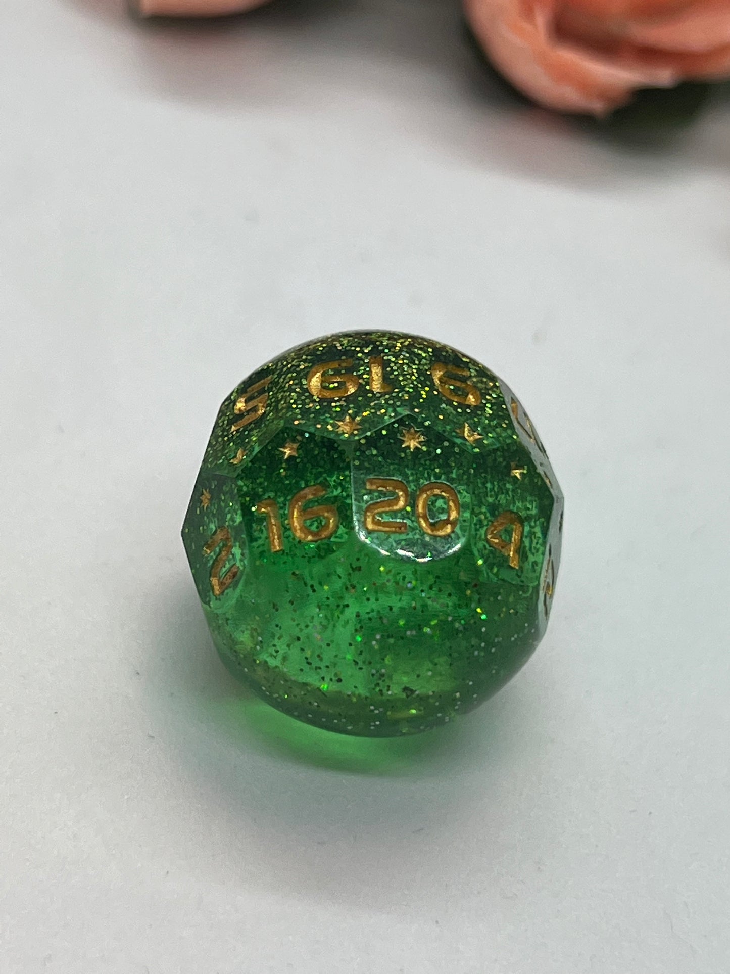 Rouges Riches Handmade Resin Orb Dice Set