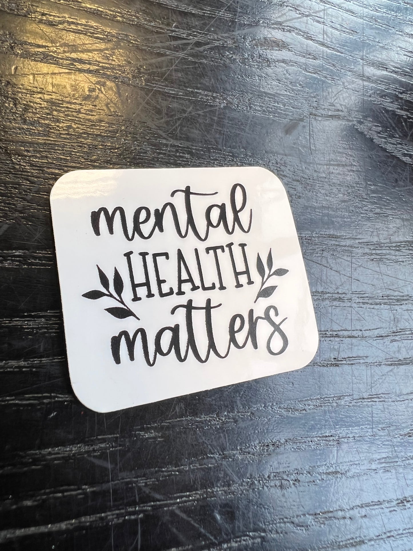 Mental health matters sticker