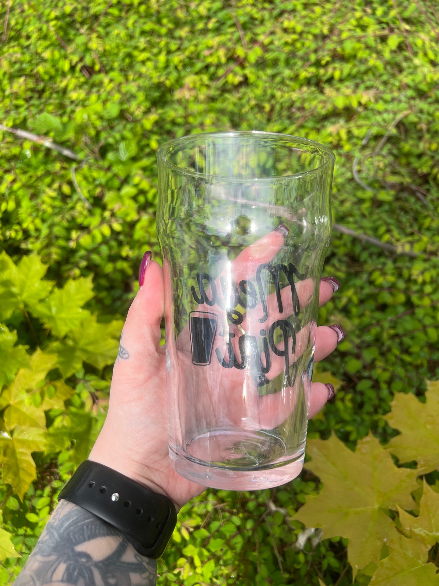 Mega pint glass!