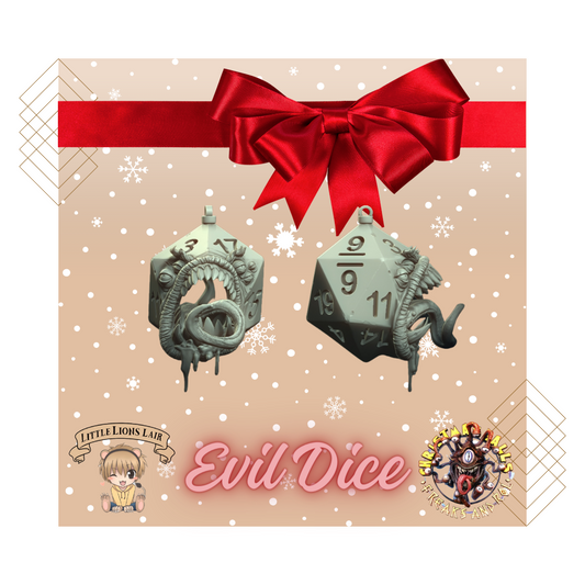Evil Dice - Christmas Balls - Freaks & Rol - Christmas Bauble