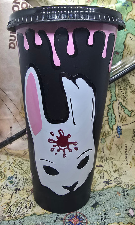 Huntress dead by daylight reusable 24oz cold cup