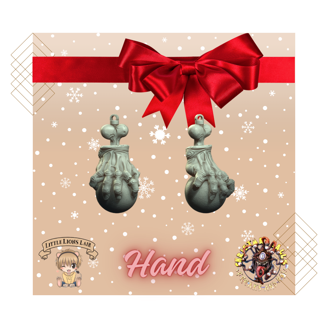 Hand - Christmas Balls - Freaks & Rol - Christmas Bauble