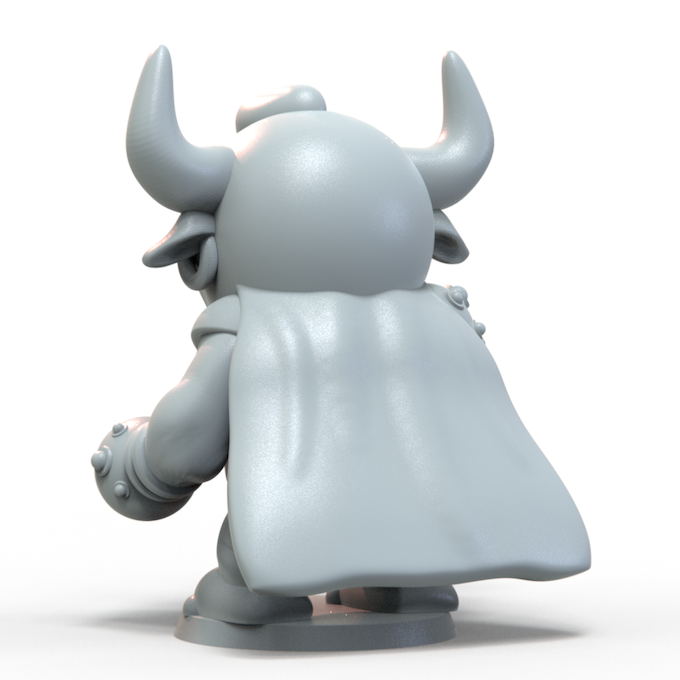 Bull Fantazoor Chibi Miniature