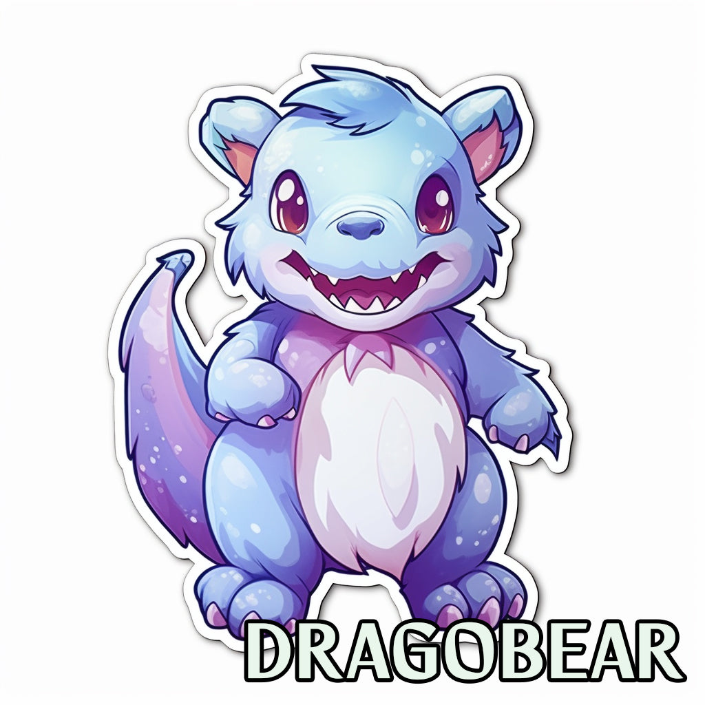 Dragobear Dragonimals Resin Minatare