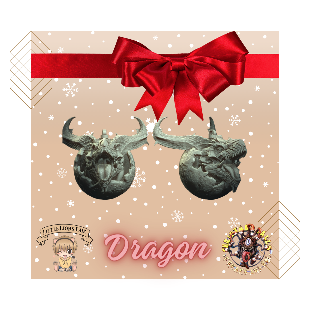 Dragon - Christmas Balls - Freaks & Rol - Christmas Bauble
