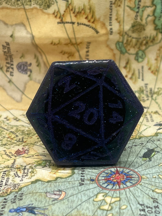 Vahn inspired D20 phone grip