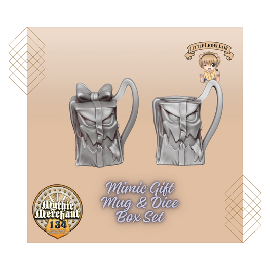 Mimic Gift Mythic Mug & Dice Box Set
