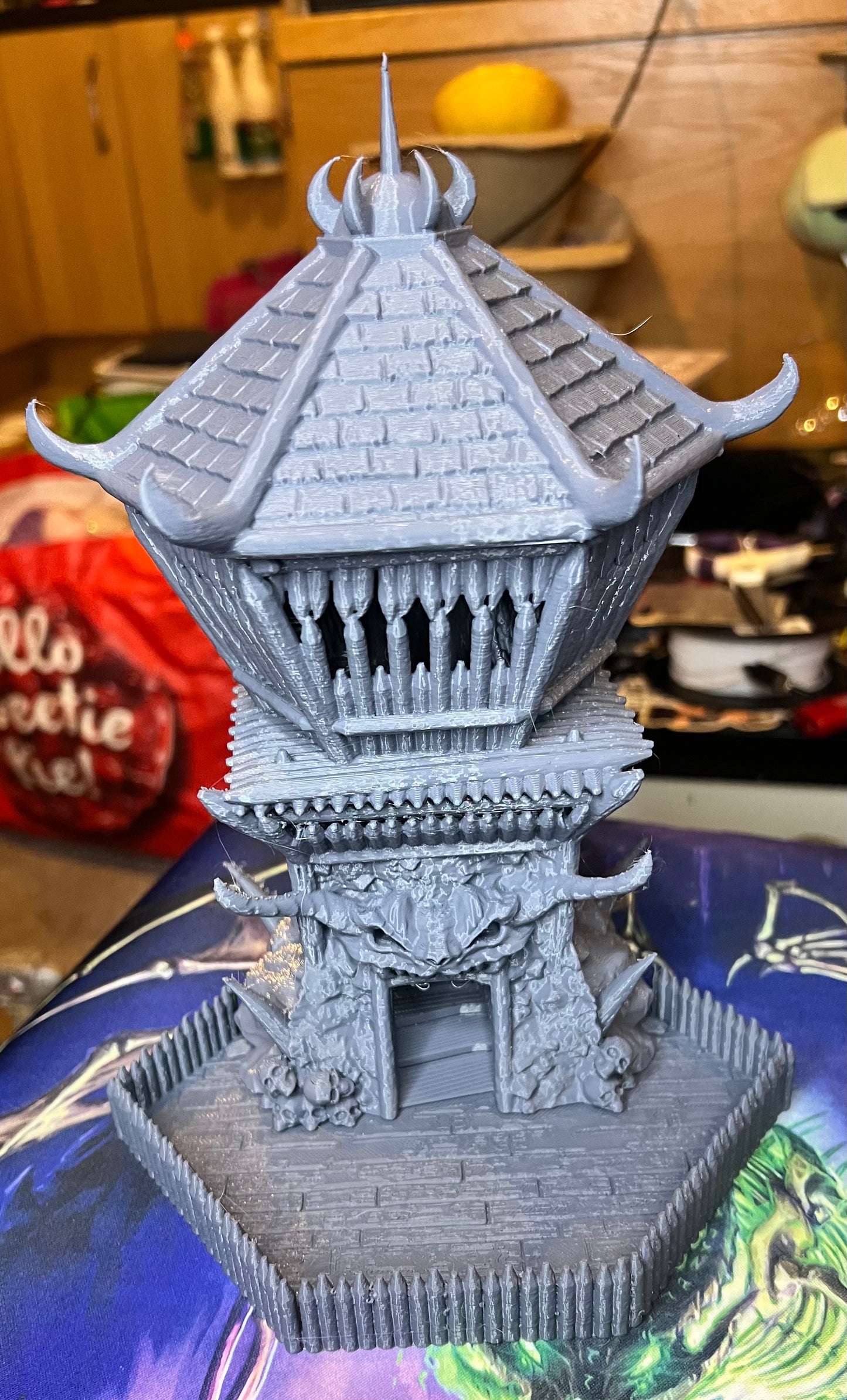 Fates End Barbarian Dice Tower - DnD, RPG, Call of Cthulhu, Dungeons and Dragons, Pathfinder, Table Top Gaming