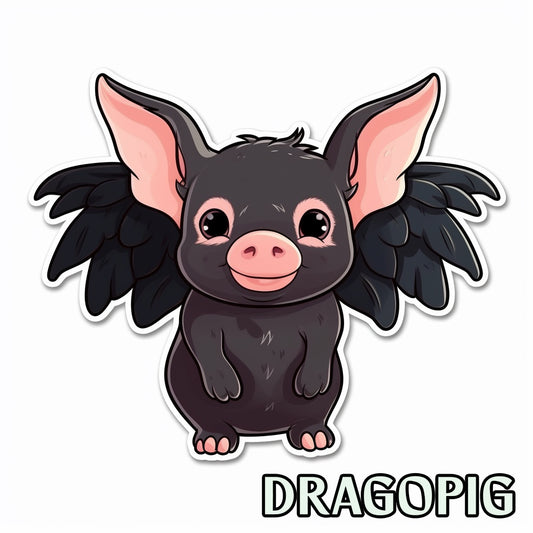 Dragon Pig Dragonimals Resin Minatare