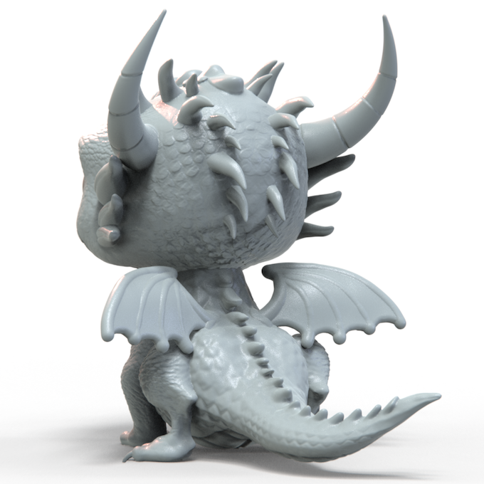 Dragon Fantazoor Chibi Miniature