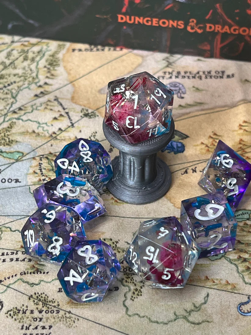 Custom Handmade Resin Dice