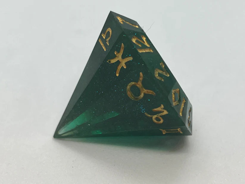 Custom Handmade Resin Dice