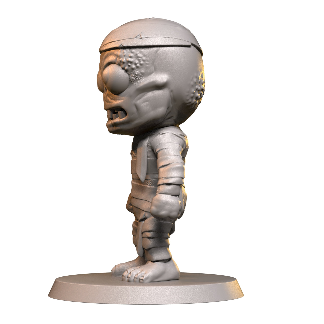 Mummy Goo Goo Ghosty Resin Minatare