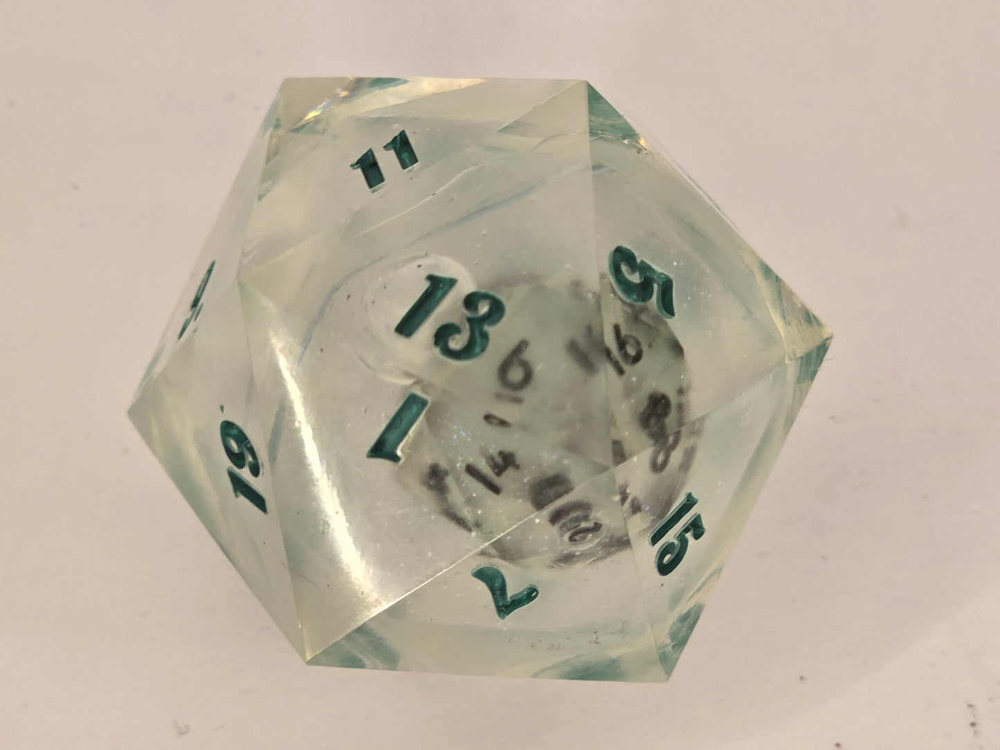 The advantage dice 35mm handmade D20
