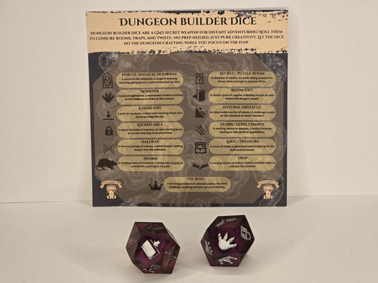Dungeon builder handmade dice