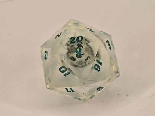 The advantage dice 35mm handmade D20
