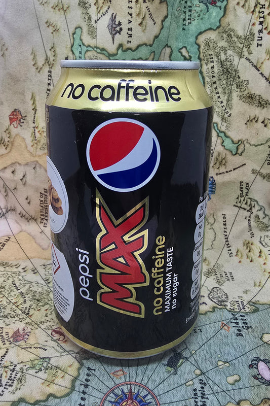 Cookie scented Pepsi max caffine free candle