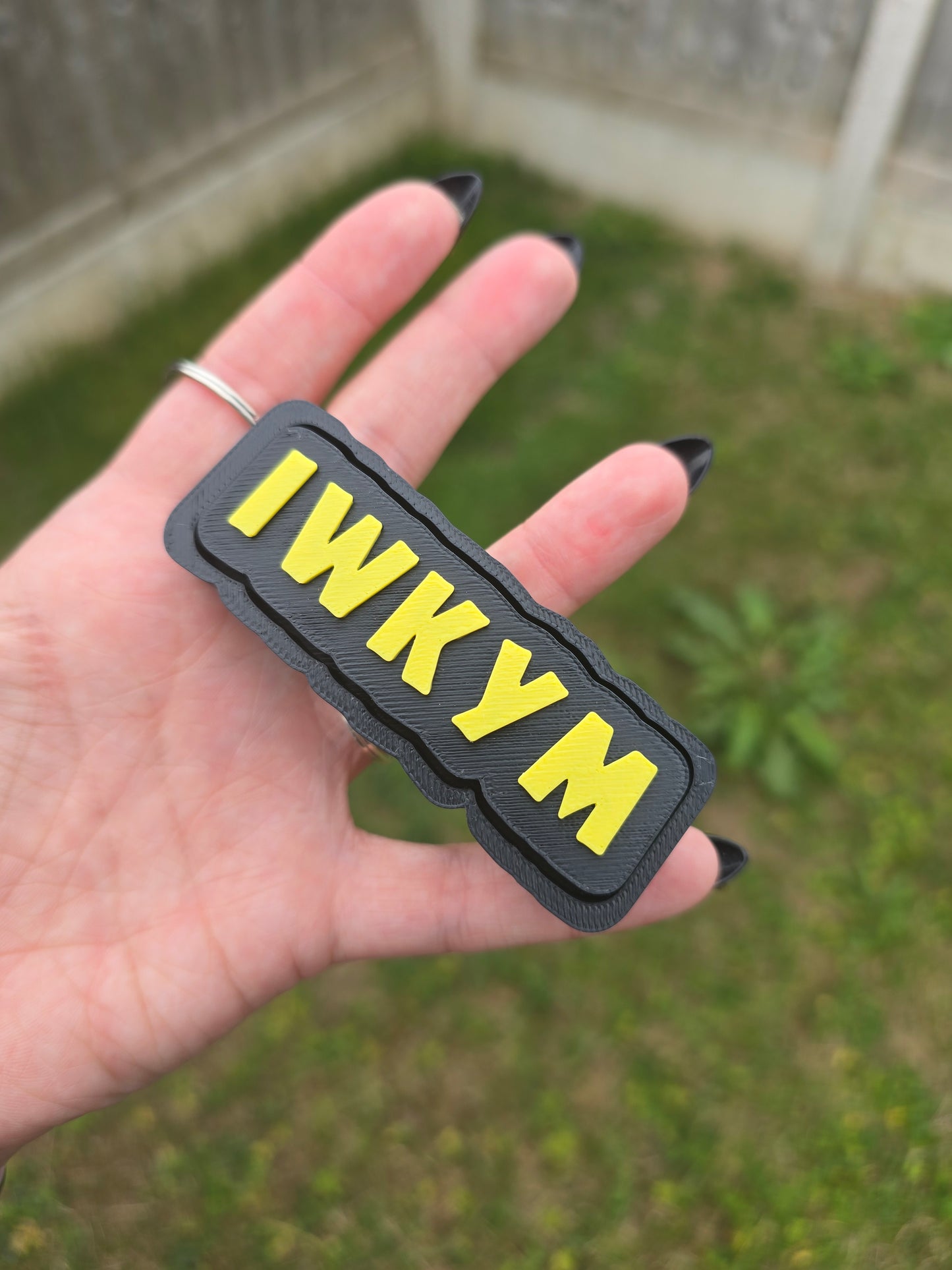 IWKYM Fidget keyring