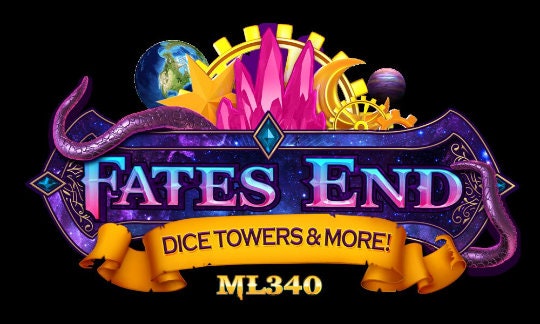 Cybercity Fates End Dice Tower - DND, RPG, Call of Cthulhu, Dungeons and Dragons, Pathfinder, Tabletop Gaming
