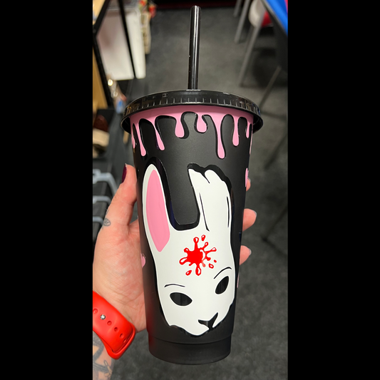 Huntress dead by daylight reusable 24oz cold cup